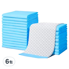 犬用尿布墊 輕薄款, 20片, 6包