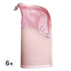 Mimeum 立式刷具收納包, 6個, 粉紅色