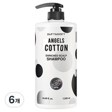 더프트앤도프트 인리치드 스칼프 퍼퓸 샴푸 엔젤스코튼, 6개, 1.02L