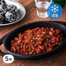 꾸버가 오돌뼈볶음 (냉동), 250g, 5개