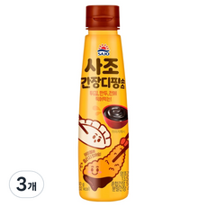 SAJO 醬油沾醬, 3個, 360g