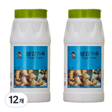 초야식품 생강가루, 145g, 12개
