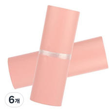 가팡 택배 비닐봉투 폴리백 피치 A LDPE 0.08 100p, 6개