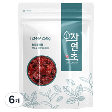 건조 산수유, 250g, 6개