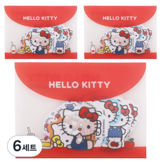 三麗鷗貼紙收納包組合, 6套, Hello Kitty