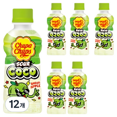 Chupa Chups 加倍佳 Sour Coco 青蘋果飲料, 12個, 240ml
