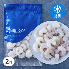 비비수산 흰다리 새우살 24~33마리 (냉동), 2개, 300g