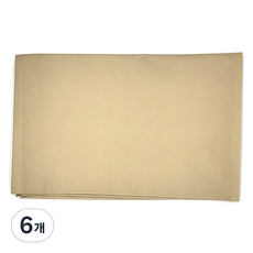 환자용 언더 방수패드 매트리스 커버 아이보리, 6개