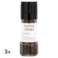 페퍼톤스 실속형 캄폿 흑후추, 60g, 3개