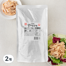 한성기업 간편한 닭가슴살채, 1kg, 2개, 1개입