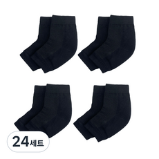 Life Plus Foot Care 足跟保濕墊襪 黑色, 24套, 1張