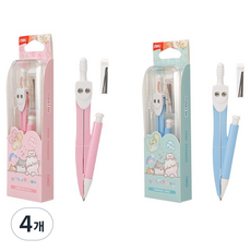 델리 미유 샤프식 컴퍼스 EH602 랜덤발송, 4개