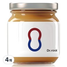 닥터루트 무첨가 땅콩버터, 4개, 200g