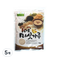 칠갑농산 10곡미싯가루 수입산, 1kg, 5개