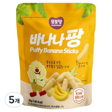 또또맘 바나나팡, 30g, 5개, 바나나맛