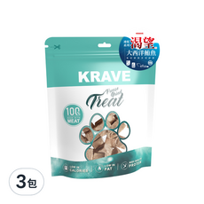 KRAVE 渴望 新鮮鮪魚凍乾, 鮪魚, 80g, 3包