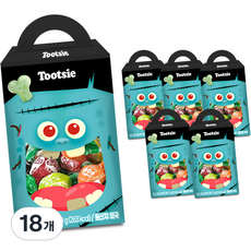 투시 참스 미니팝 할로윈데이 캔디, 70g, 18개