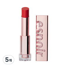 에스쁘아 립스틱 노웨어 샤인 립스틱, 1호 에프리콧 브랜디, 4.5g, 5개