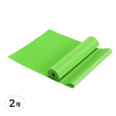 라텍스 요가 밴드, 그린, 2개 그린, 2개