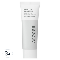 아로셀 멜라 TXA 수분 선세럼 SPF50+ PA++++, 40ml, 3개