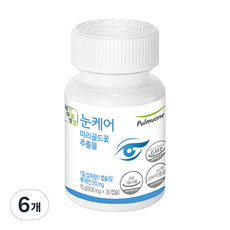 풀무원 눈케어 마리골드꽃 추출물, 6개, 15g