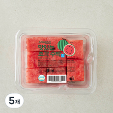 곰곰 맛있는 조각 수박, 5개, 300g