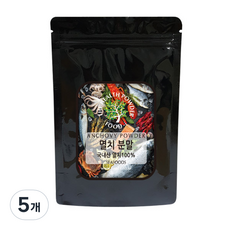 스쿨아이 멸치 분말 국내산, 200g, 5개