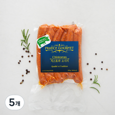 프랑스구르메 치스토라 소시지, 300g, 5개