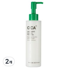 NATURE REPUBLIC Green Derma 溫和積雪草去角質凝膠, 2個, 155ml