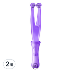 昂梅手部按摩指壓棒, 紫色, 2個