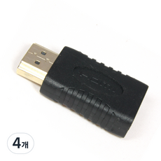 마하링크 MINI HDMI F to HDMI M 변환 젠더, ML-H009, 4개