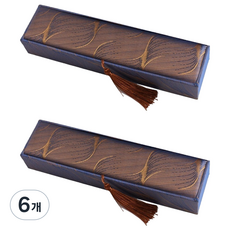코레시스 깔끔한 귀중품 수납함 24 x 6 x 3.6 cm, Type20, 6개