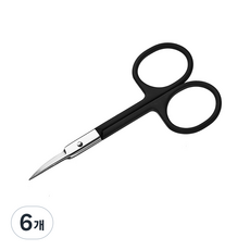 미성메탈 코팅스텐큐티클가위, 6개