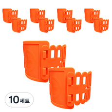 Seojin安全Rohas腳套 2入 橘色, 10套