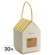 indi.k 陽光小屋禮盒, 黃色, 30個