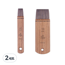 Art Secret 藝術家的秘密 2040 F 水彩畫筆 2件組, 20mm, 50mm, 2套