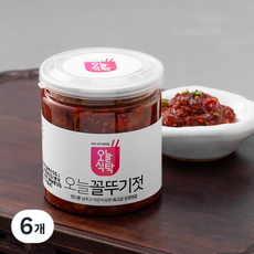 오늘식탁 강경 꼴뚜기젓, 250g, 6개