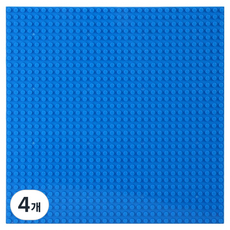 아이끌레 아동용 호환 블록 놀이판 32x32칸, 4개