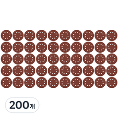 ZioBiz 圓形砂紙 320號 125 x 125 mm, 200個