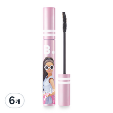바닐라코 바비 에디션 픽싱 마스카라 볼륨 컬링 7g, 6개