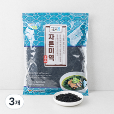 완도건강해 자른 미역, 500g, 3개