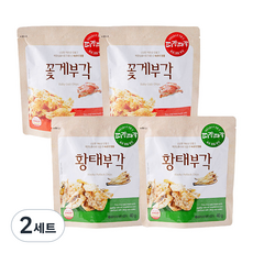 Tigak Taegak 青蟹 Burgak 40g x 2p + Hwangtaegak 40g x 2p, 2組