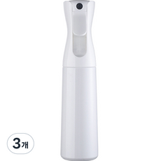 마메 반자동 안개분사 분무기 300ml, 화이트 불투명, 3개