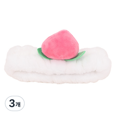 비투윈 예쁜 귀여운 세안밴드 34#, 3개, 혼합색상