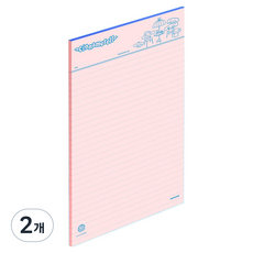 모트모트 산리오캐릭터즈 노트페이퍼, 룰드시나모롤, 40매, 2개