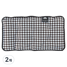 Hanil Medical 冷熱兩用多用途黃土熱敷袋 黑色, 2個