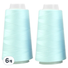 유니크 프리미엄 OWL 코아사 45수 2합 실, 15 라이트스카이, 6개