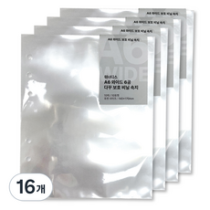 워너디스 6공 다꾸 보호 비닐 속지, 16개, 10개입