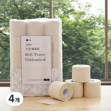 HueHome 無漂白優質捲筒衛生紙, 27m, 4個, 30入