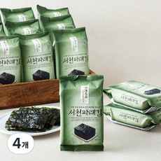 서천 파래김, 4g, 4개, 16개입